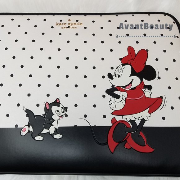 Kate Spade Disney X Kate Spade Minnie Universal Laptop Sleeve Limited Edition - Picture 2 of 6